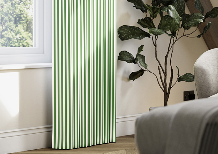 The British Stripe Co. Catherine, Notting Hill No.5 - Made to Measure Curtains - Image 5